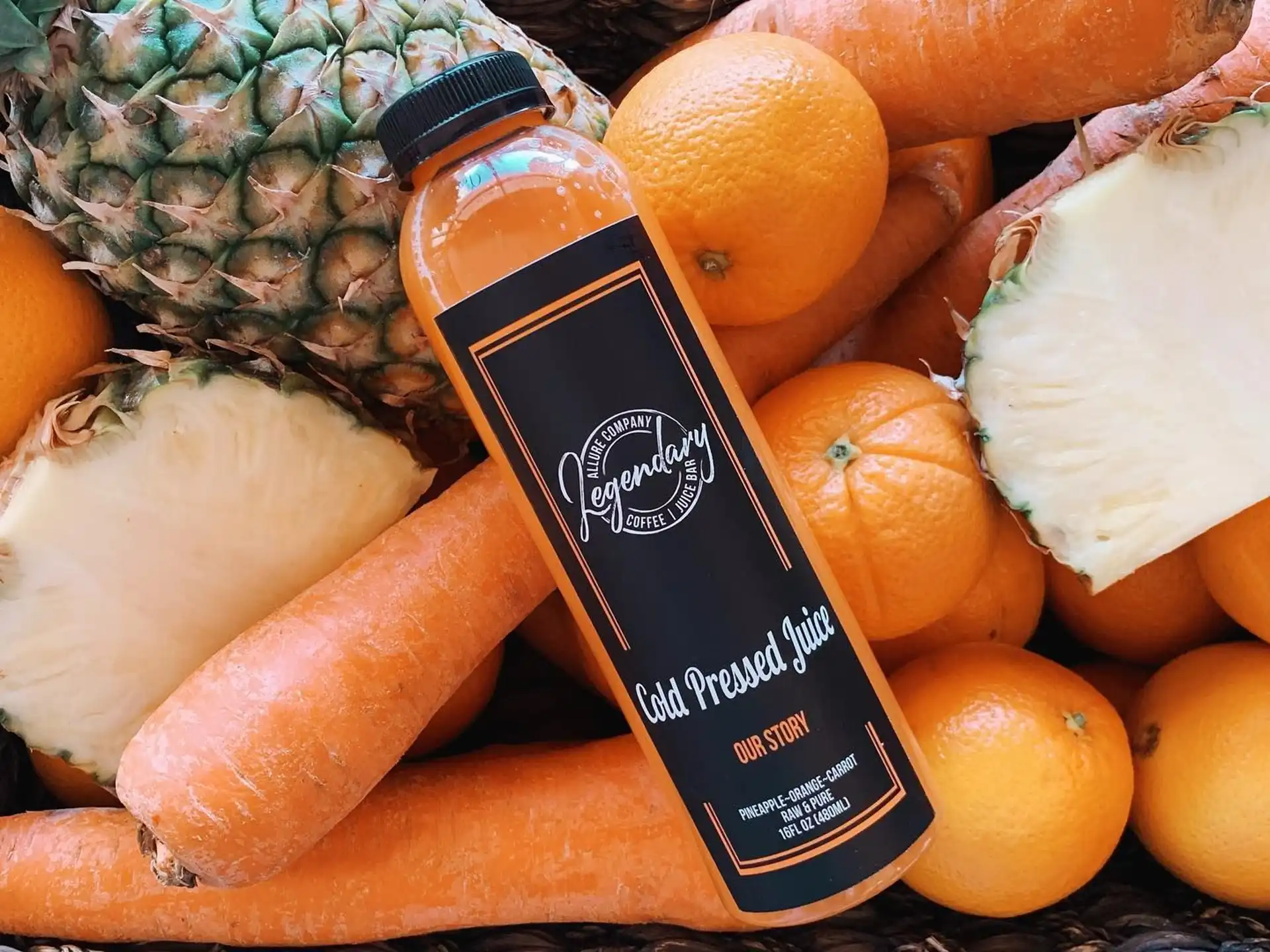 Legendary cold press juice and coffee bar